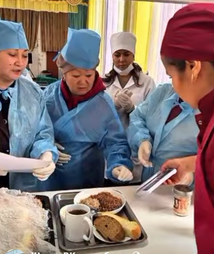 Р.Қошқарбаев атындағы орта мектебінің бракераж комиссиясы кезекті тексеріс жүргізді