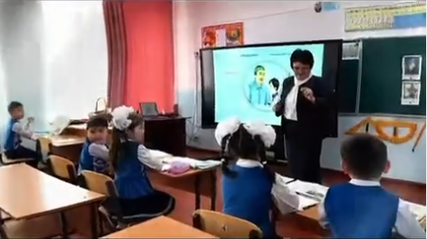 🔤 «Кдомқұдіреті» тақырыбында әдебиеттік оқу сабағынан ашық сабақ өткізді.